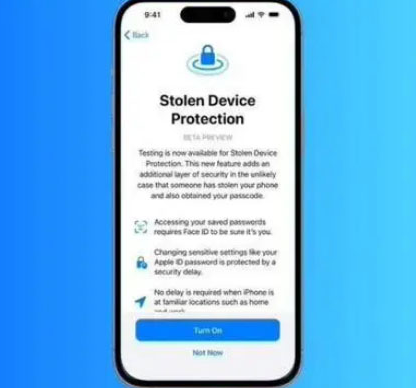 乐陵苹果授权维修店分享被盗设备保护功能开启方法 