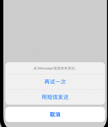 乐陵apple维修iPhone上无法正常发送iMessage信息