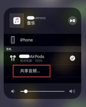 乐陵苹果14音频维修点分享iPhone14音频共享设置方法 