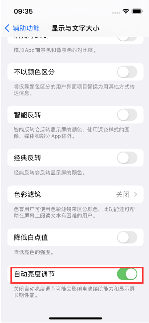 乐陵苹果15维修店分享iPhone 15 Pro系列屏幕亮度 