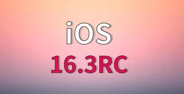 乐陵苹果手机维修分享iOS 16.3 RC版升级_iOS 16.3 RC版一键刷机教程 